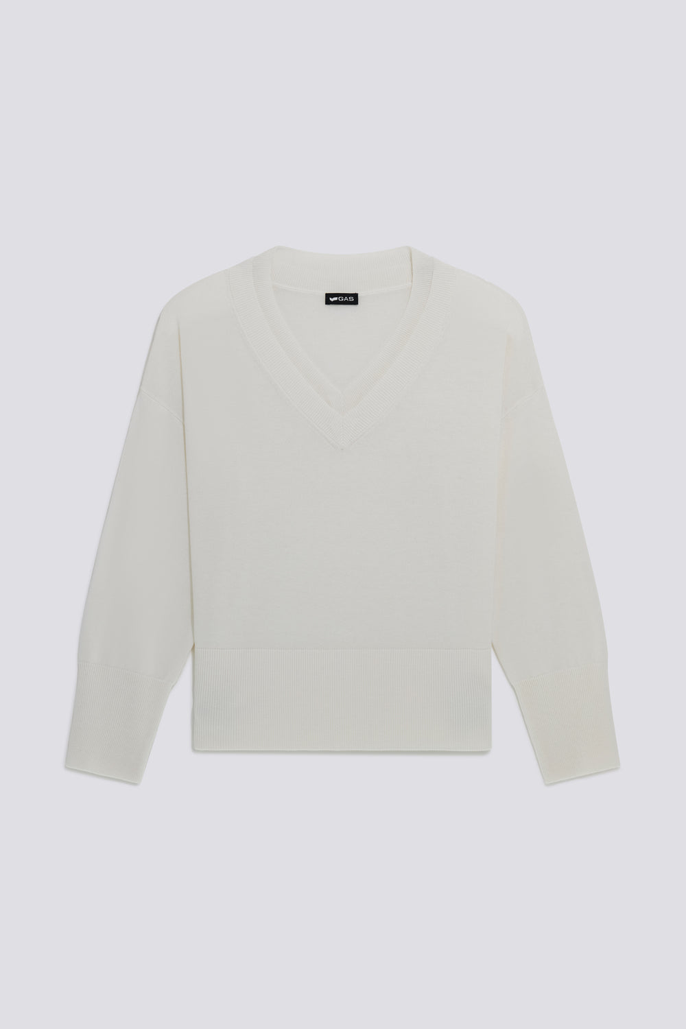 JULIETA W 1029 - Maglia donna regular fit bianca - secondary image