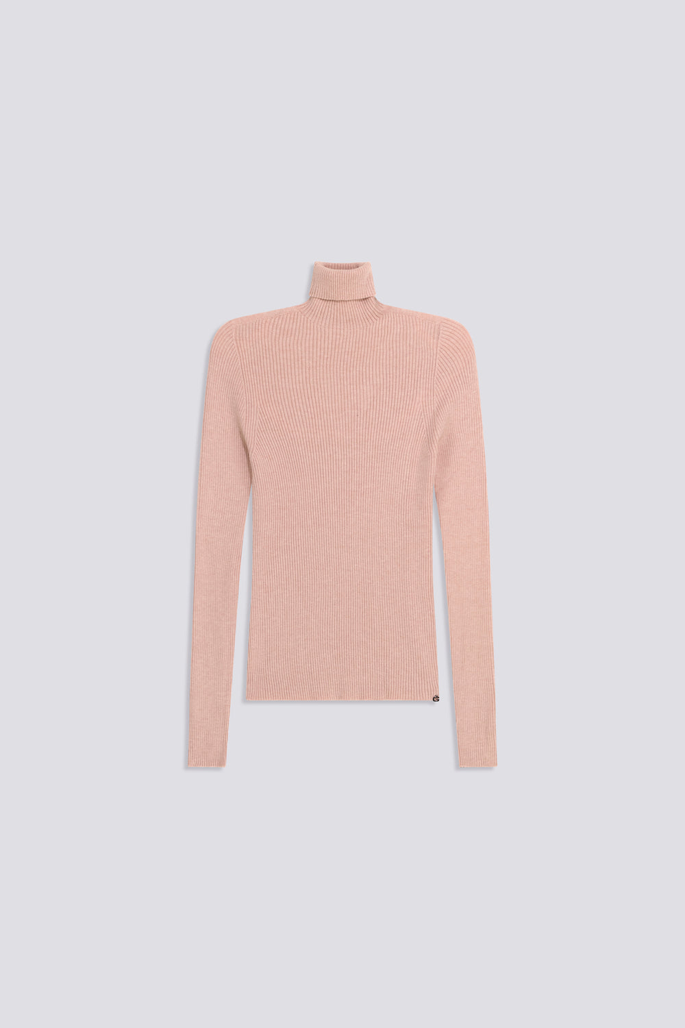 LUNA T NECK 3877 - Women's Slim Fit Pink Sweater - secondary image
