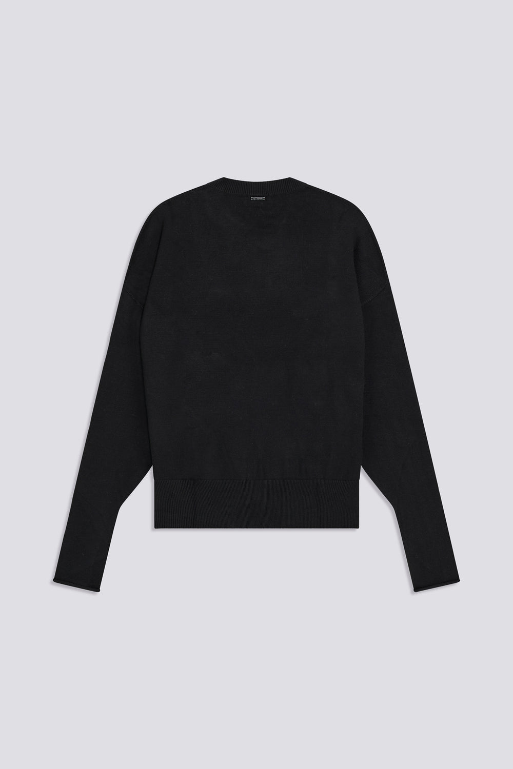 SOLE ROUND 0200 - Regular fit black shirt - secondary image