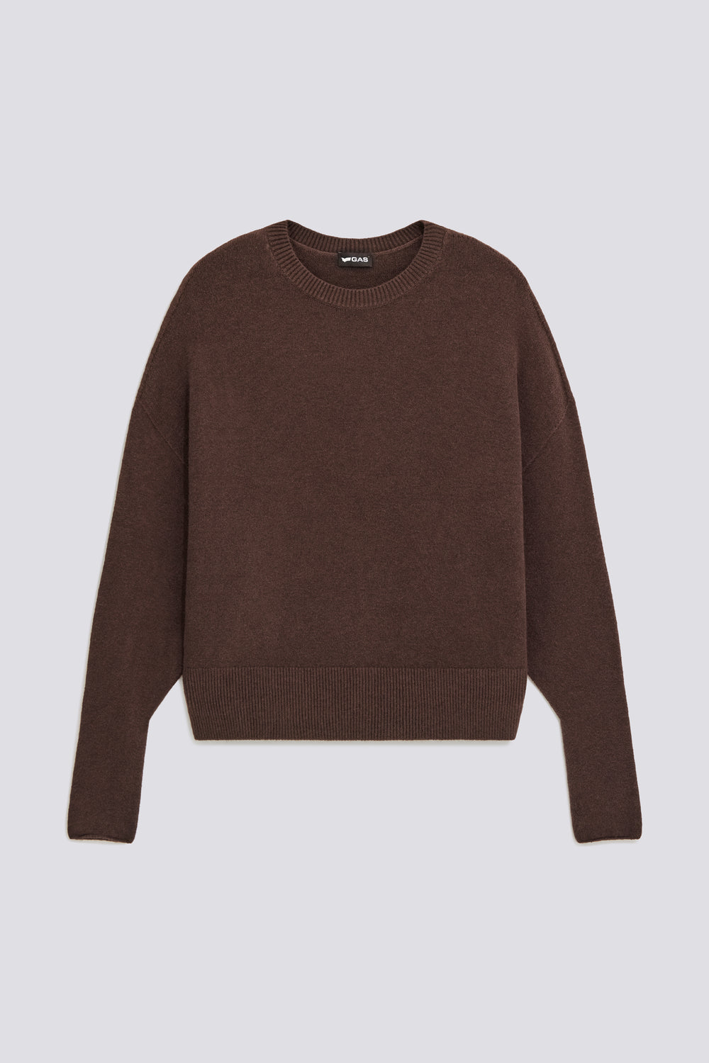 SOLE ROUND 4866 - Brown regular fit sweater - secondary image