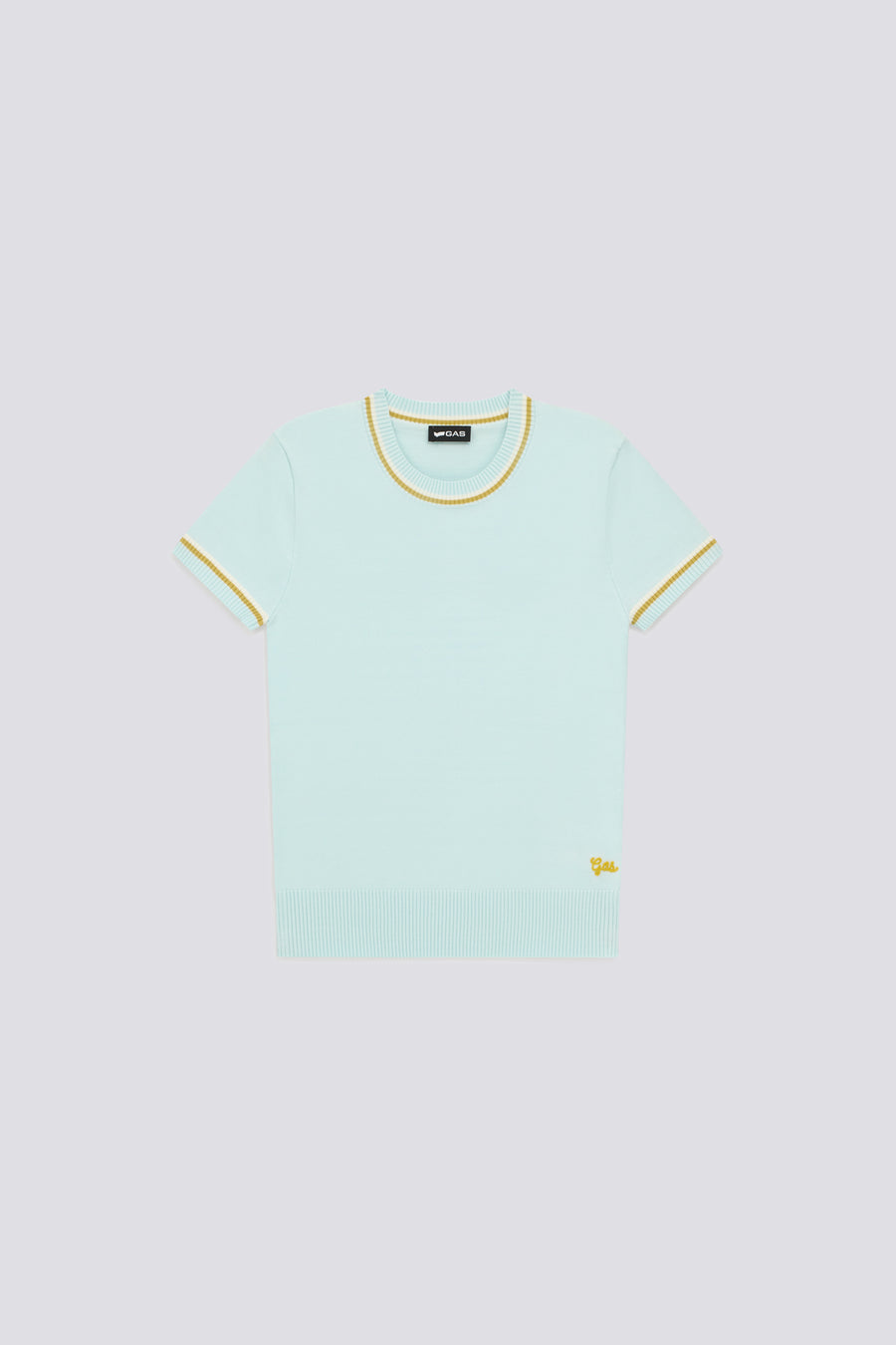 ARIELLE M/C 4713 - Maglia donna a manica corta slim fit azzurra - main image