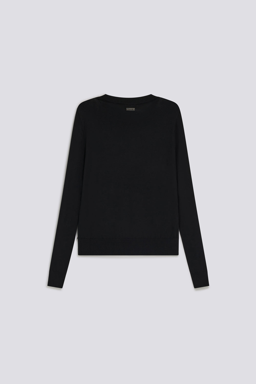 ROSITA ROUND 0200 - Women's black regular fit sweater - secondary image