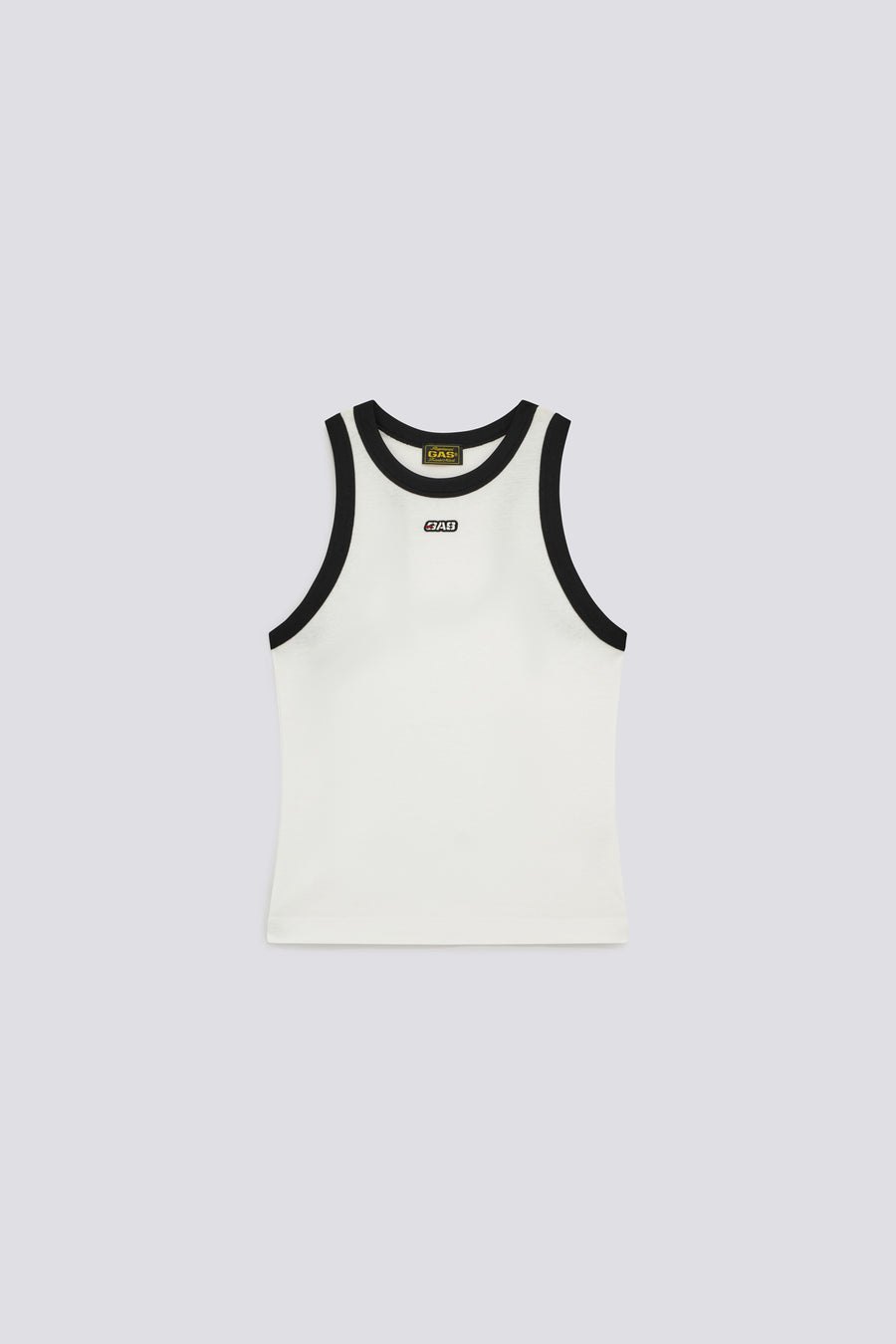 KARIS TOP HER. 0001 - Women's white slim fit top - main image