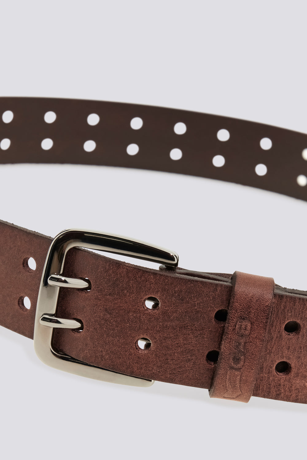 JEMIN BELT 0061 - Brown men's belt - secondary image
