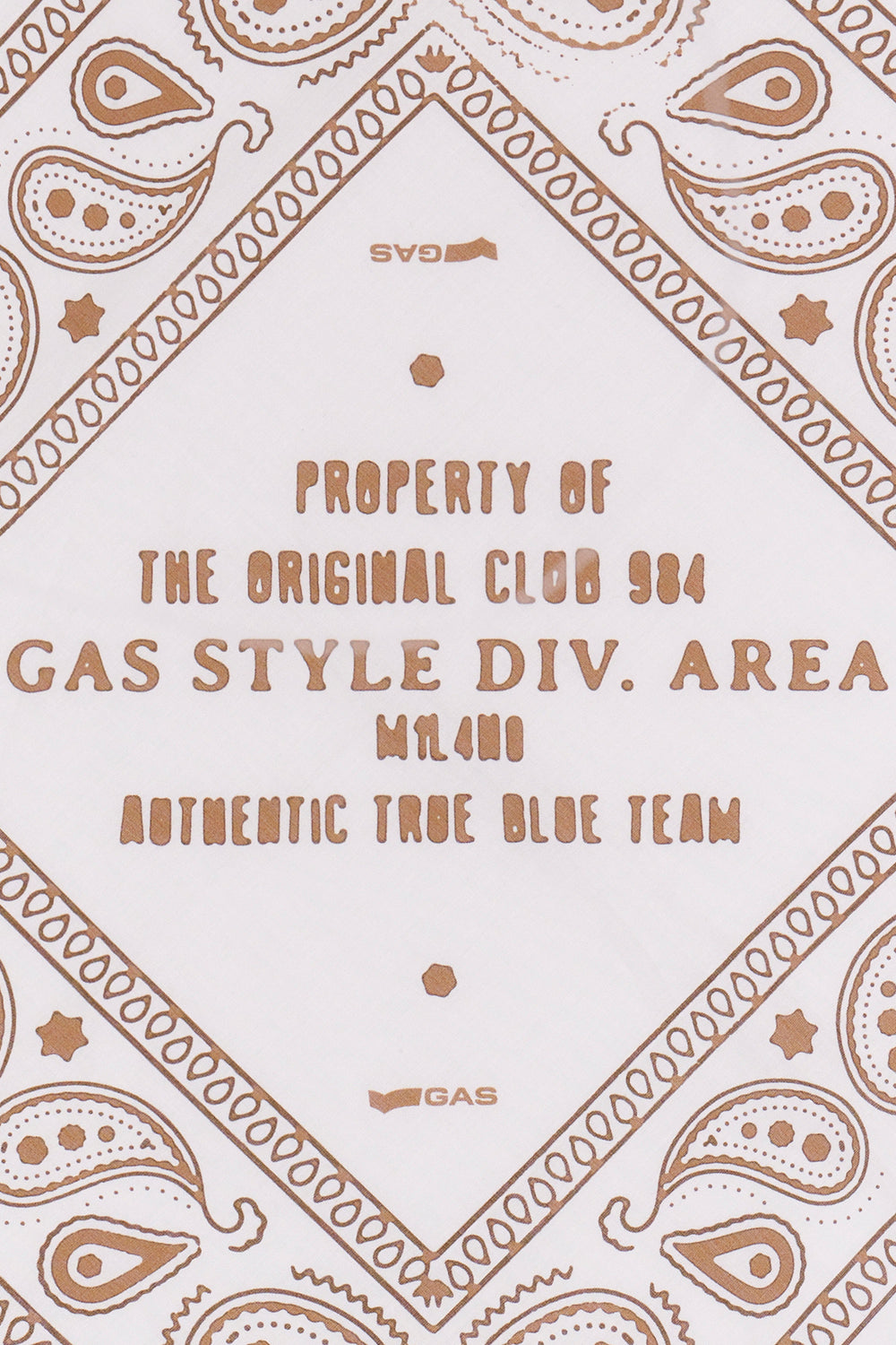 ORIGINAL CLUB BAND 4875 - Bandana unisex bianca - secondary image