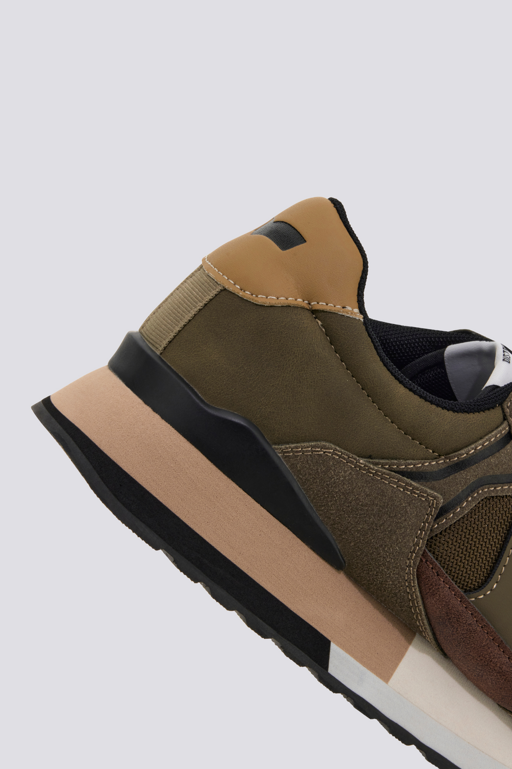 LOGAN MIX - Grüne Herren-Sneakers - secondary image